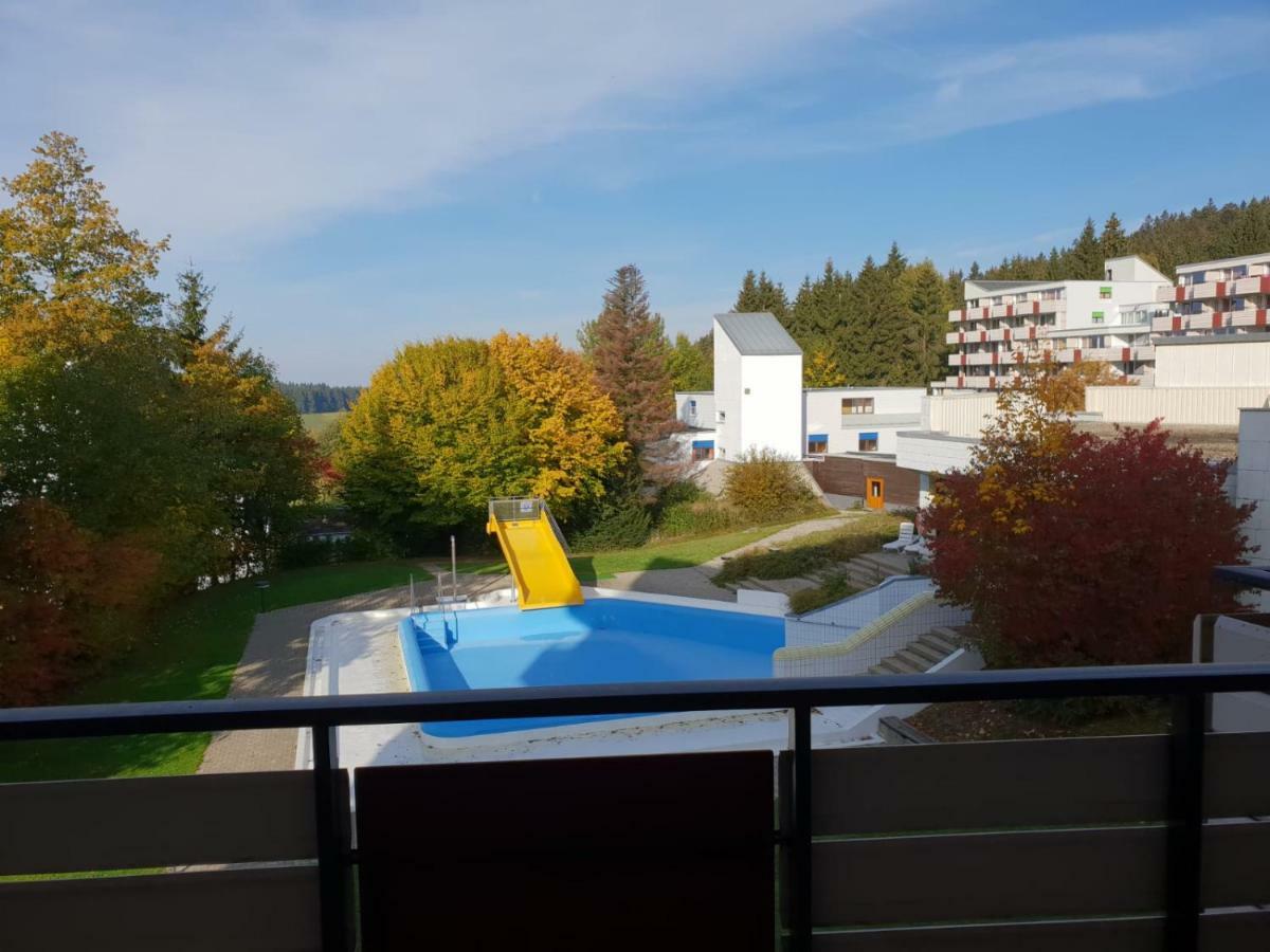 סנקט אנגלמר Ferienwohnung Mit Blick In Den Bayrischen Wald Oberhalb Von Sankt Engelmar מראה חיצוני תמונה